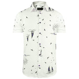 Men's Hawaiian Printed Viscose Shirts