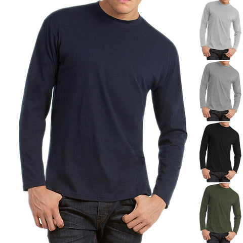 Men's Basics Long Sleeve T Shirt