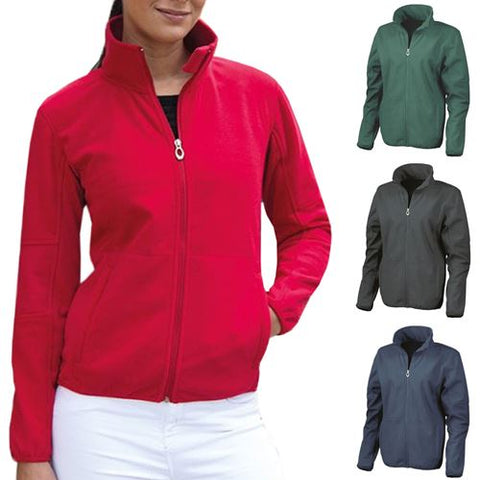 Ladies Osaka Combed Pile SoftShell Jacket