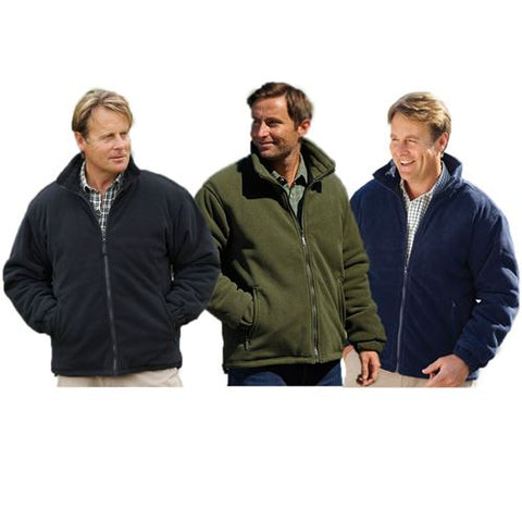 Mens Champion Glen Padded Fleece Jacket