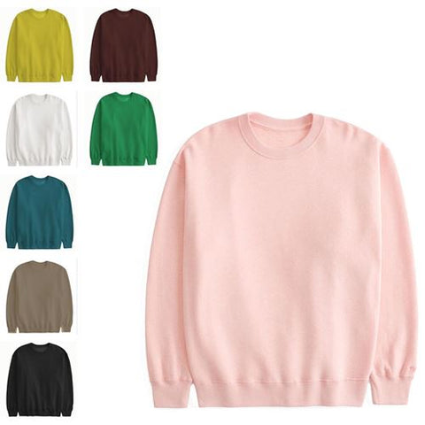 Ladies Oversized Crew Sweatshirt