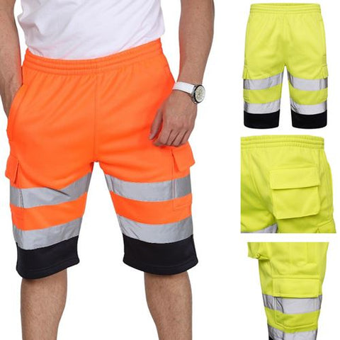 Mens Aviator London Hi Vis Fleece Shorts - AV006