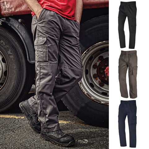 Men's Cargo Work Trousers - 1920 Clearance