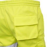 Mens Aviator London Hi Vis Fleece Shorts - AV006