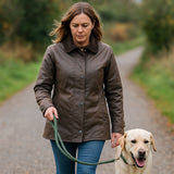 Ladies Game Fitted Antique Wax Jacket
