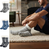 Mens Sherpa Slipper Socks - AT325
