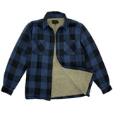 Mens Sherpa Fleece Lined Work Shirt - 4061
