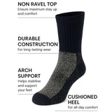Merino Wool Socks – Pack of 6 - AT293