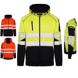 Aviator Hi Vis Zip Hoodie - AV036