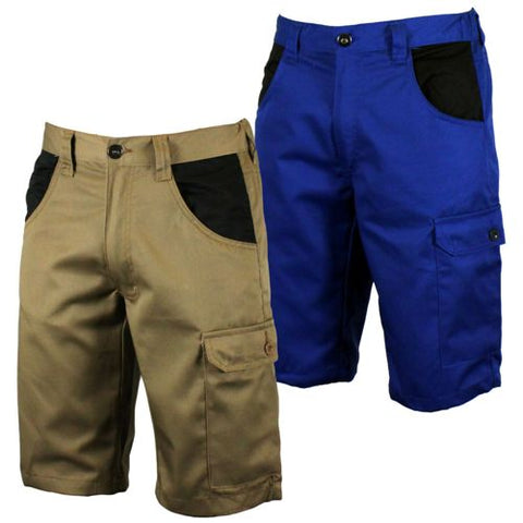 Men's Multi Pocket Cargo Work Shorts - DW96