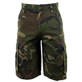 Mens Ripstop Camouflage Cargo Shorts