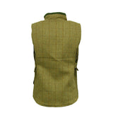 Game Ladies Derby Tweed Gilet Back