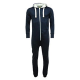Adult Unisex Plain Onesie Navy