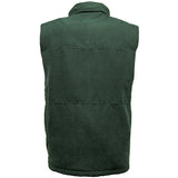 Suffolk Padded Bodywarmer Forest Back