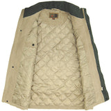 Suffolk Padded Bodywarmer Taupe Inside