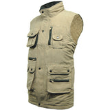 Suffolk Padded Bodywarmer Taupe Side