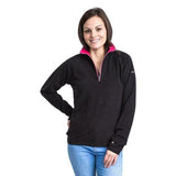 Ladies Trespass Skylar Half Zip Top Fleece Jumper