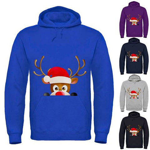 Adults XMS1 "Hiding Reindeer" Hoodie