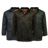 Game Mens British Padded Wax Jacket Gallery