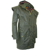 Game Mens Kensington Wax Jacket Olive Side