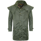 Game Mens Kensington Wax Jacket Olive