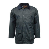 Game Mens Unpadded Wax Jacket Navy