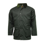 Game Mens Unpadded Wax Jacket Olive