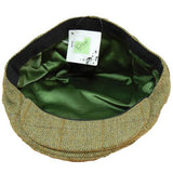 Game Tweed Flat Cap Fife Interior