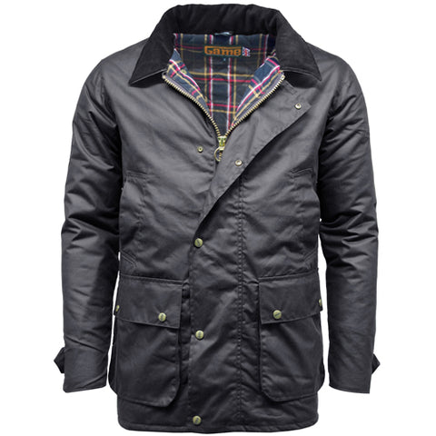 Game Mens Winchester Antique Jacket Navy