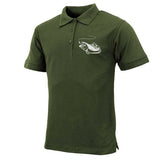 Mens Fish Logo Polo