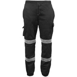 Hi Vis Joggers Black