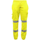 Hi Vis Joggers Yellow