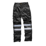 Hi Vis Polycotton Trousers Black