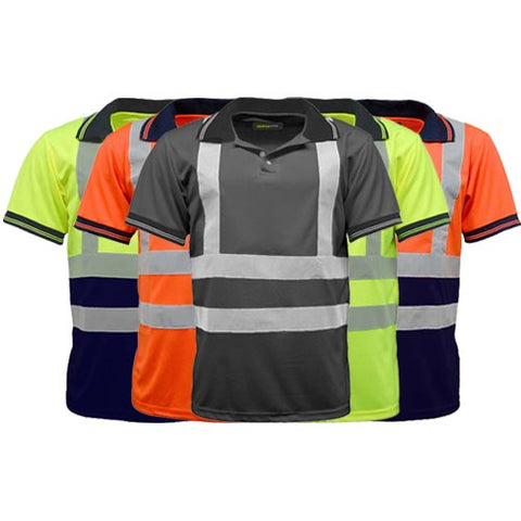 Hi Vis Short Sleeve Polo Shirt Gallery