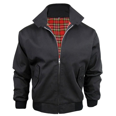 Kids Harringstons Made in the UK Black