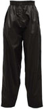 Kids Regatta Stormbreak Waterproof Overtrousers in Black