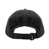 Leather Peak Wax Cap Black Back