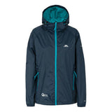 Trespass Qikpac Ladies Waterproof Hooded Jacket With Packaway Pouch