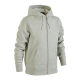 Plain Fleece Zipper Grey