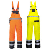 Portwest S488 Contrast Bib & Brace