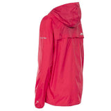 Trespass Qikpac Ladies Waterproof Hooded Jacket With Packaway Pouch