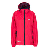Trespass Qikpac Ladies Waterproof Hooded Jacket With Packaway Pouch