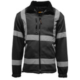 Hi Vis Standsafe Fleece Jacket Black
