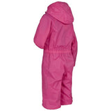 Trespass Button Waterproof Rainsuit Pink Side