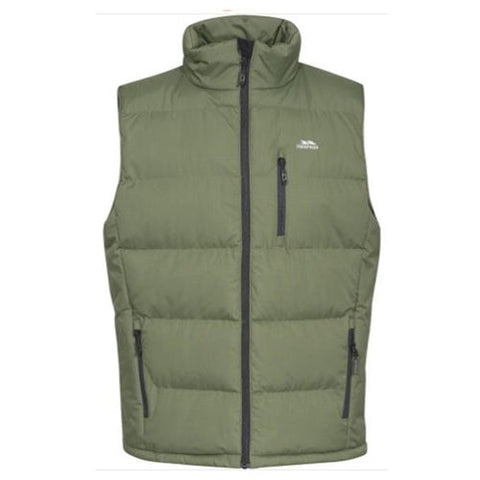 Trespass Mens Clasp Padded Gilet Moss