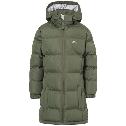 Trespass Girls Tiffy Puffa Jacket Moss