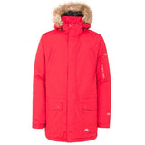 Trespass Jaydin Waterproof Parka Jacket in Red