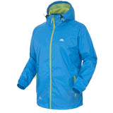 Trespass Qikpac Waterproof Packaway Jacket In Royal Blue