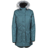 Trespass Thundery Waterproof Parka Jacket In Teal