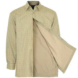 Mens Champion Country Fleece Lined Check Shirt